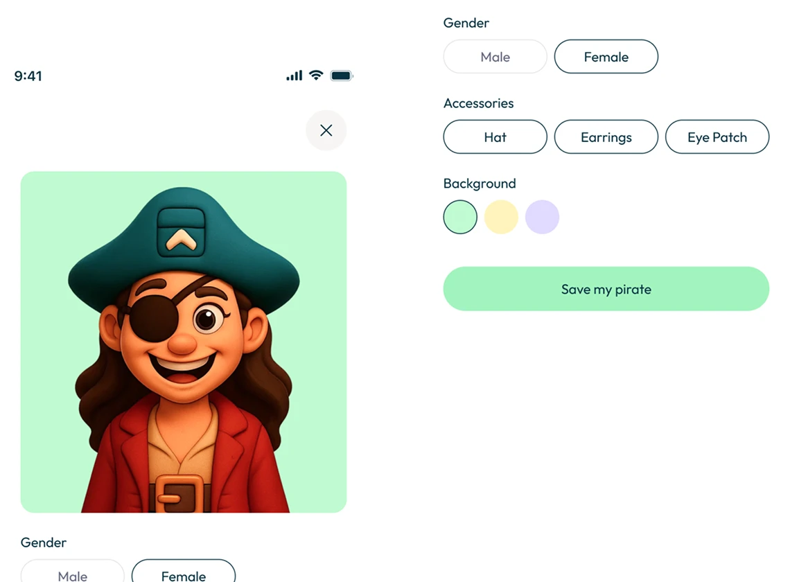 Create your own pirate