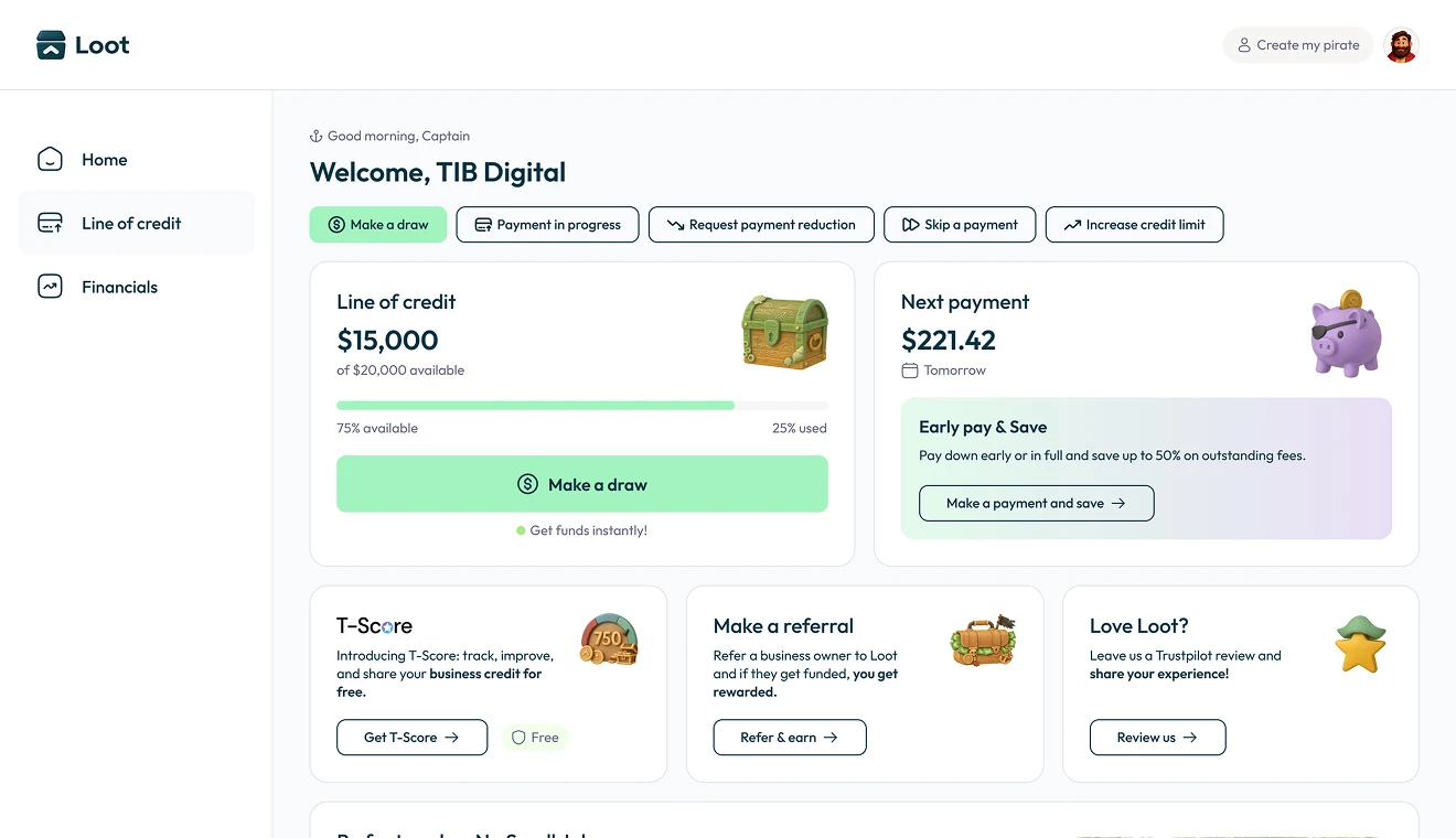 A cleaner, clearer customer portal